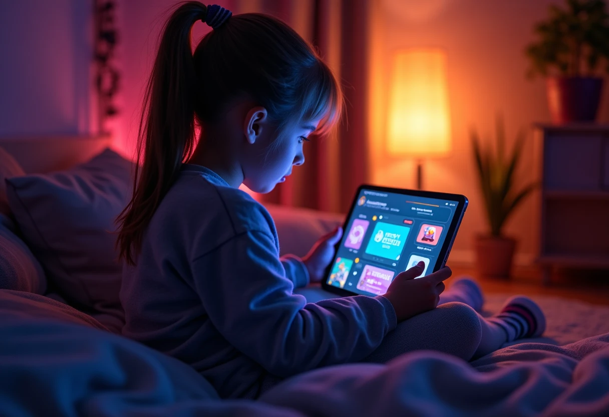 Gamer exploring Roblox apps